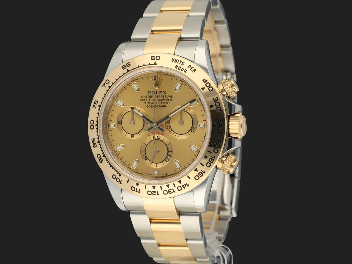 Rolex Daytona Gold/Steel Champagne Dial 116503 (1)
