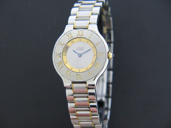 Cartier Must 21 Gold/Steel
