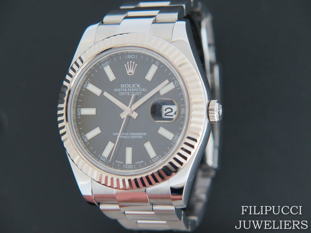 Rolex Datejust II Black Dial