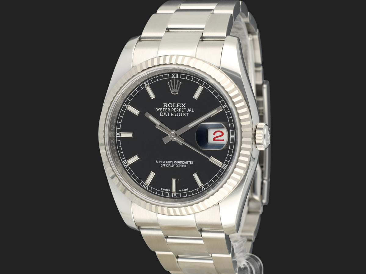 Rolex Datejust 36 Black Dial 116234  (1)
