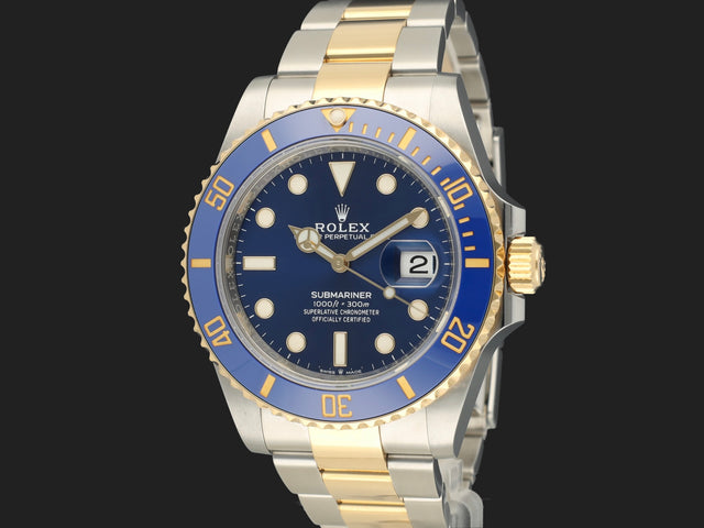 Rolex Submariner Gold/Steel Blue Dial 126613LB