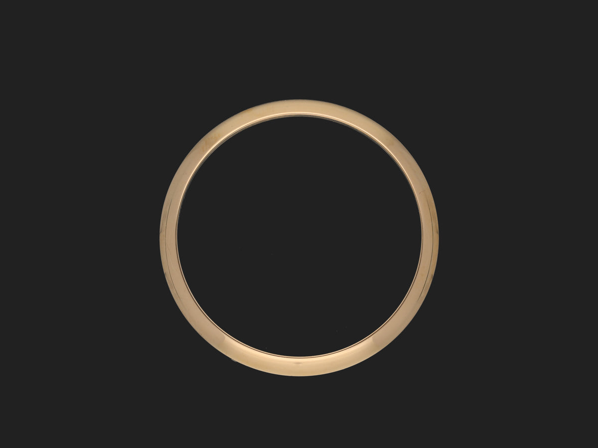 Rolex Everose Gold Smooth Bezel for Day-Date 118205  (1)