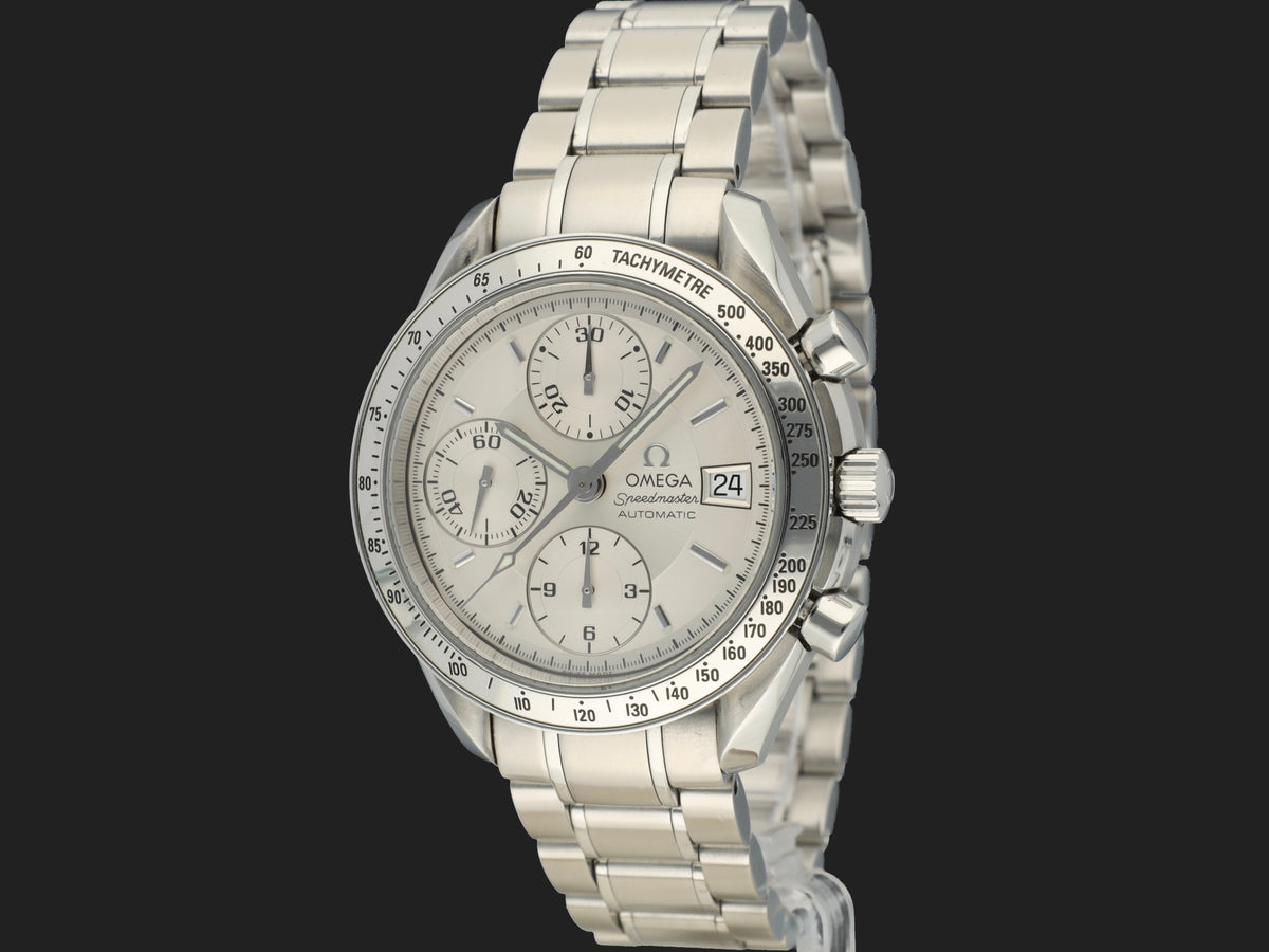 Omega Speedmaster Automatic Date Silver Dial 3513.30.00 (1)