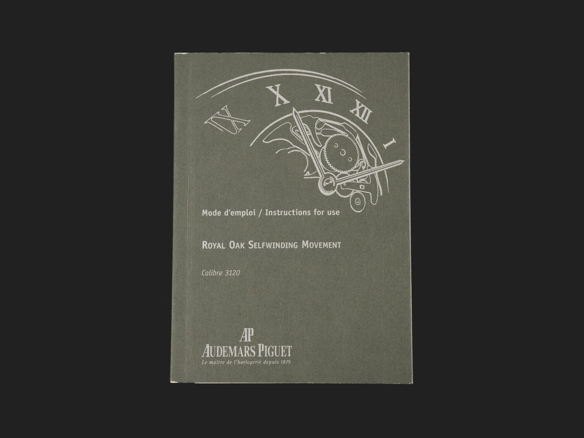 Audemars Piguet Instruction Selfwinding Movement Royal Oak Cal.3120  (1)