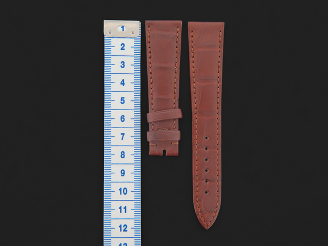 Breguet Alligator Leather Strap Chestnut Brown 20mm NEW