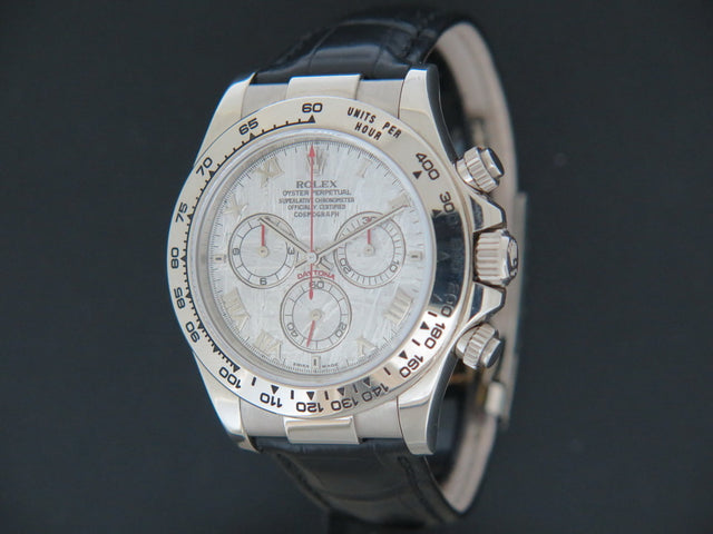 Rolex Daytona White Gold Meteorite Dial