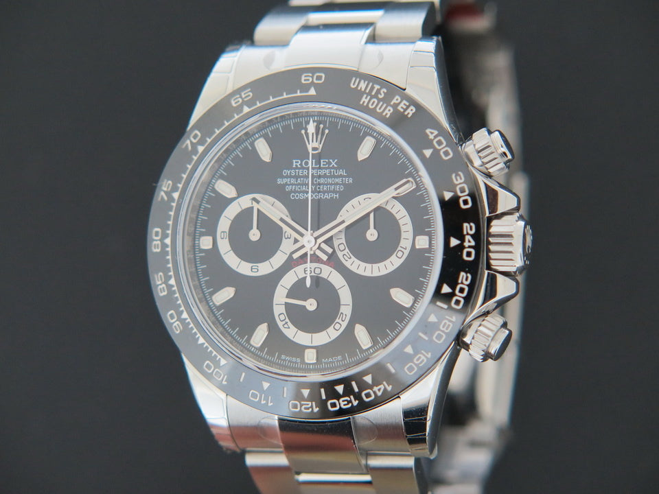 Rolex Daytona Black Dial NEW 116500LN FULL STICKERS (1)