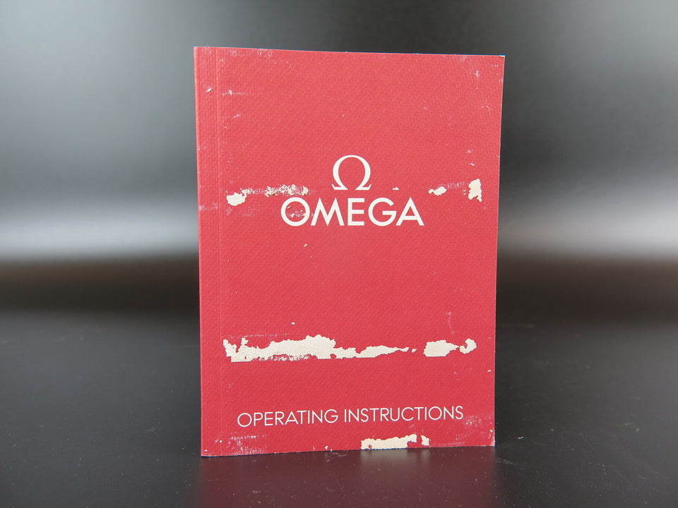 Omega Operating Instructions Booklet (1)