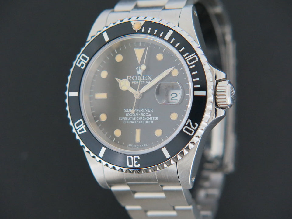 Rolex Submariner Date 16610 X-serie Matte Dial  (1)