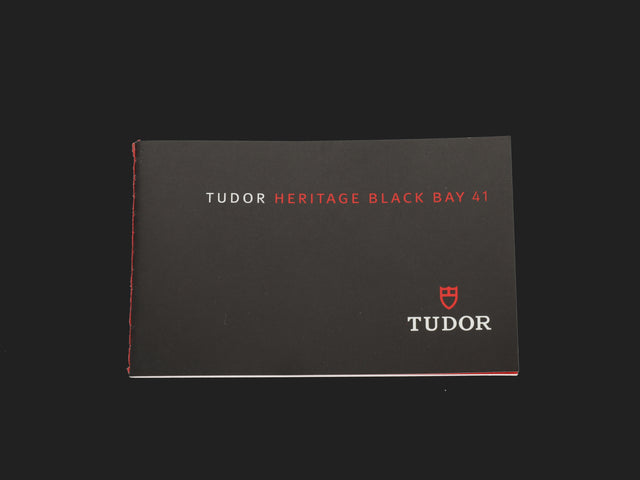 Tudor Heritage Black Bay 41 Booklet