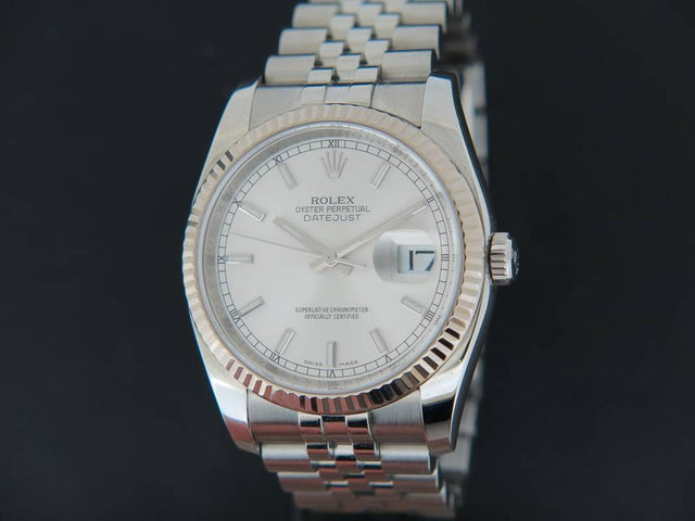 Rolex Datejust Silver Dial