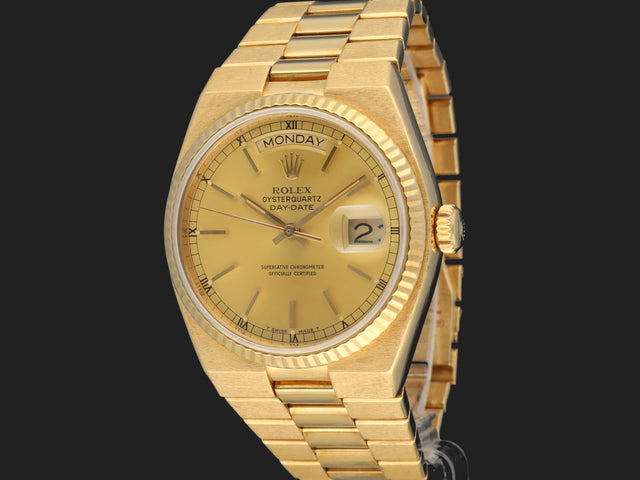 Rolex Day-Date Oysterquartz Champagne Dial