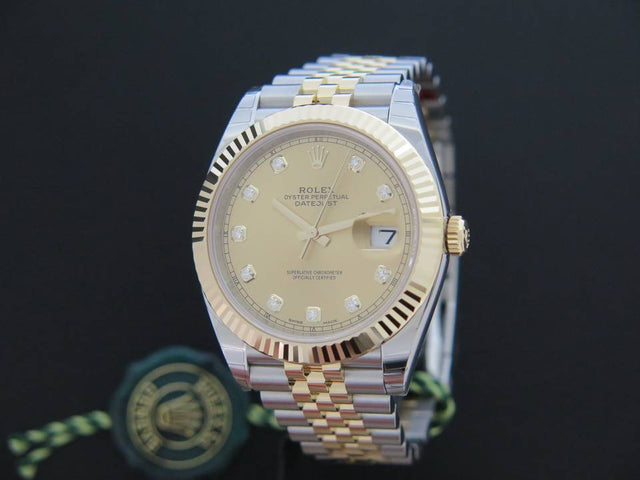 Rolex Datejust II Diamond Dial Newest Model 41 NEW