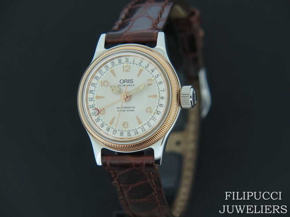 Oris Classic Pointer Date Silver Dial  (1)
