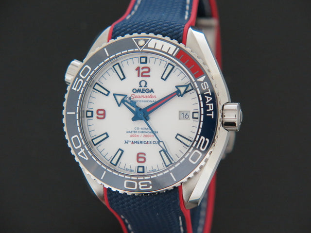 Omega Seamaster Planet Ocean 600m America's Cup 2021 Limited Edition NEW