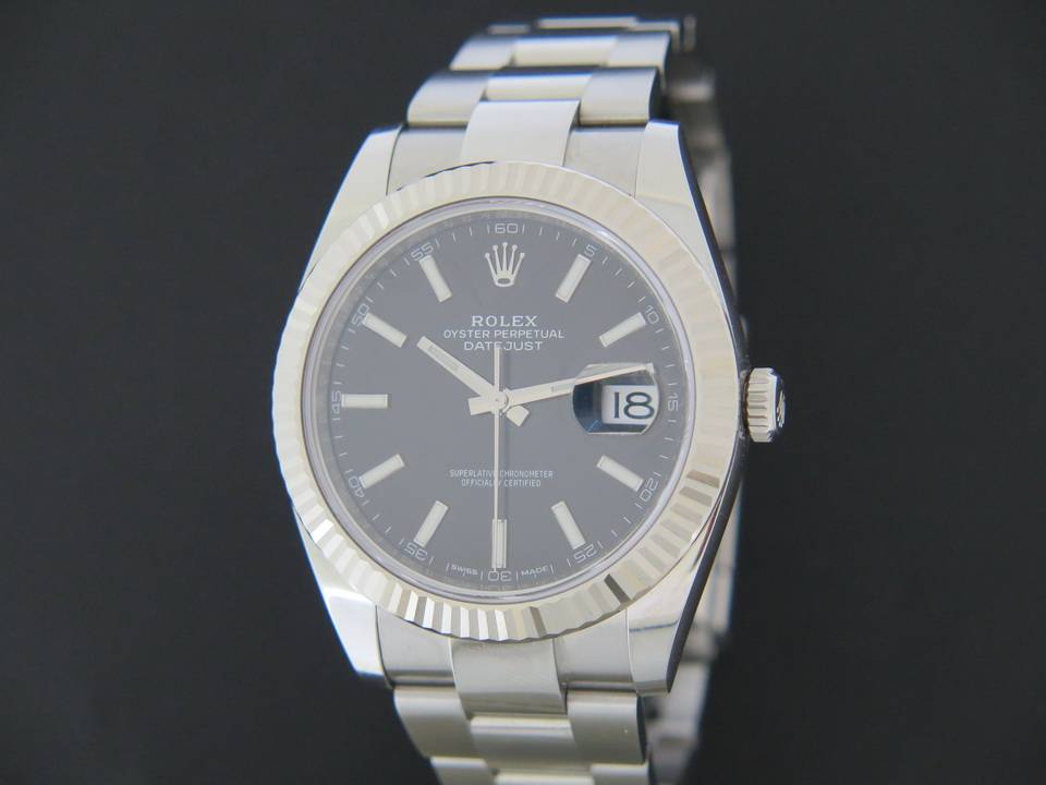 Rolex Datejust 41 Black Dial 126334 (1)