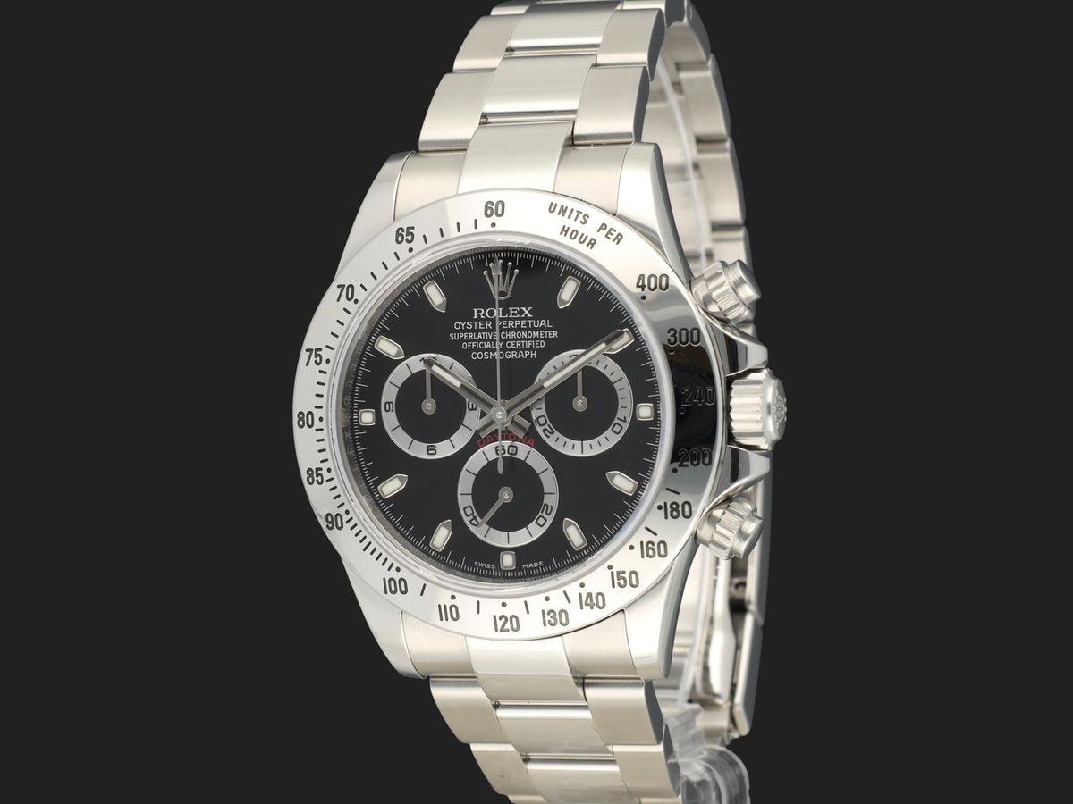 Rolex Daytona Black Dial 116520 (1)