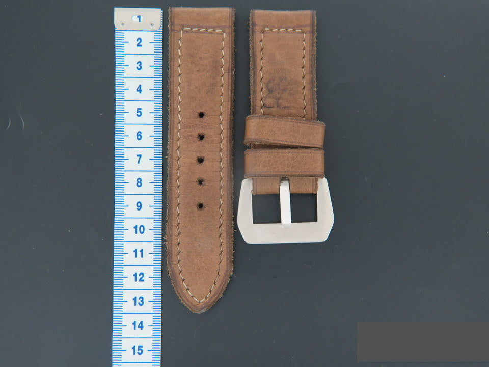 Panerai Corrigia  Calfskin Leather Strap 27 MM with Buckle (1)