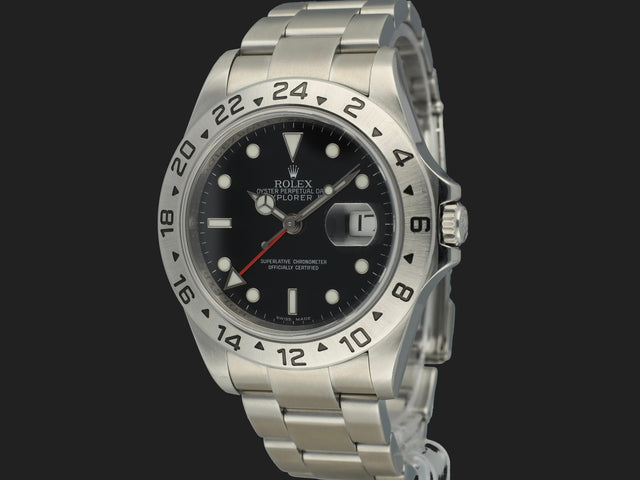 Rolex Explorer II Black Dial Rehaut Cal. 3186