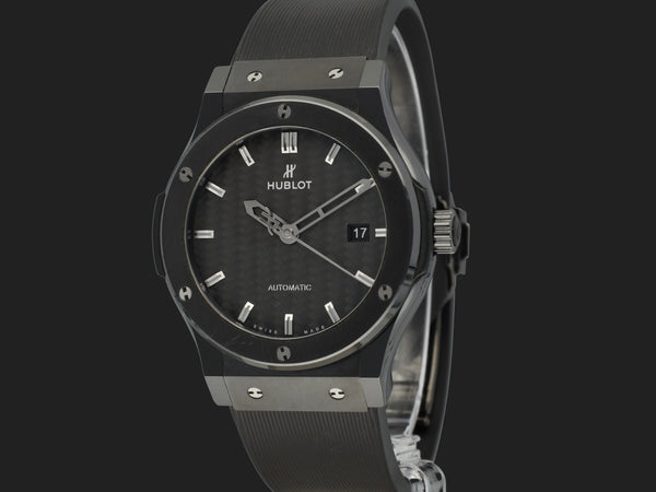 Hublot Classic Fusion 42MM Black Magic Carbon Dial 542.CM.1771.RX