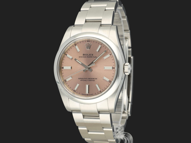 Rolex Oyster Perpetual 34 Pink Dial