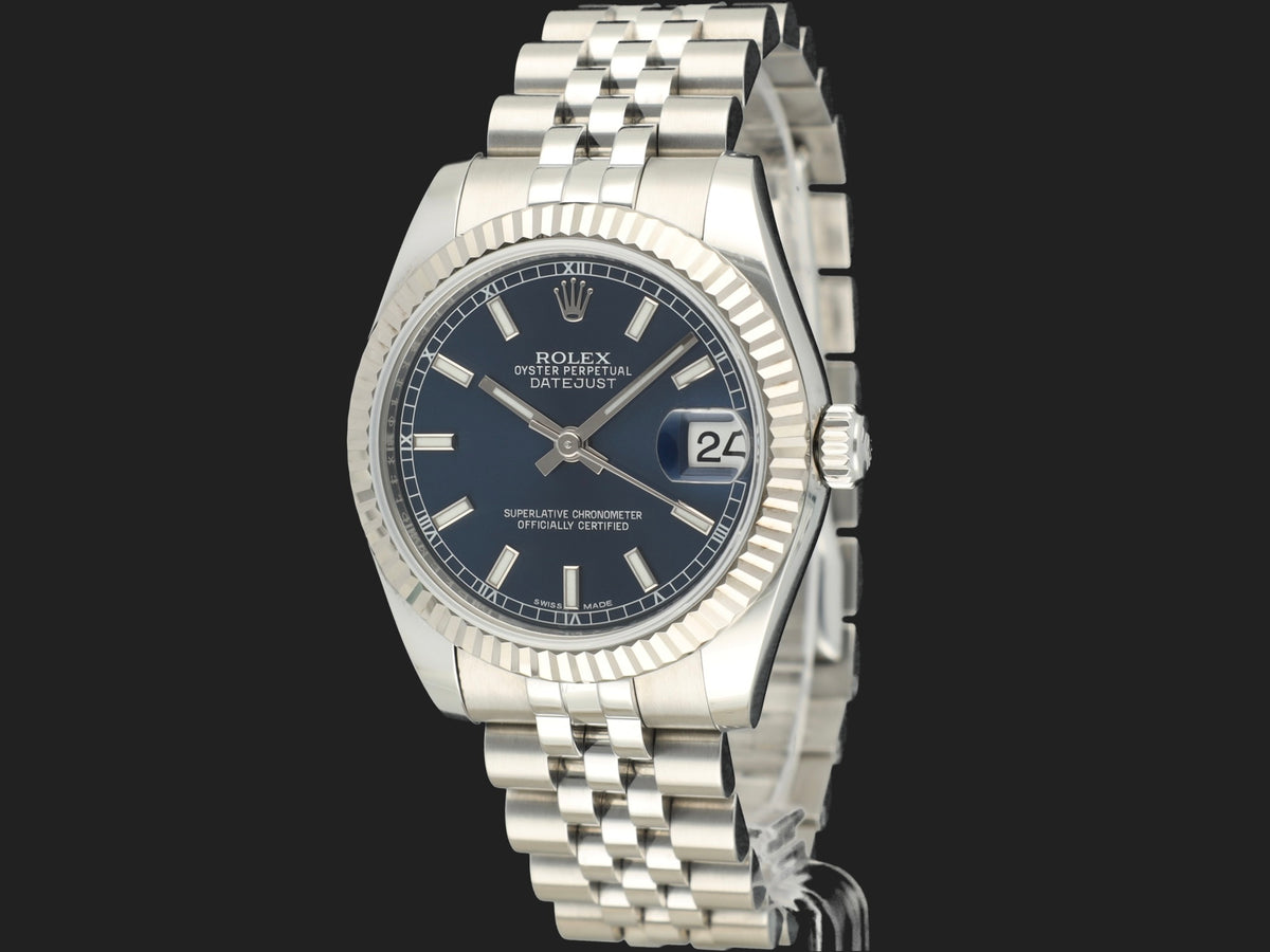 Rolex Datejust 31 Blue Dial 178274 (1)