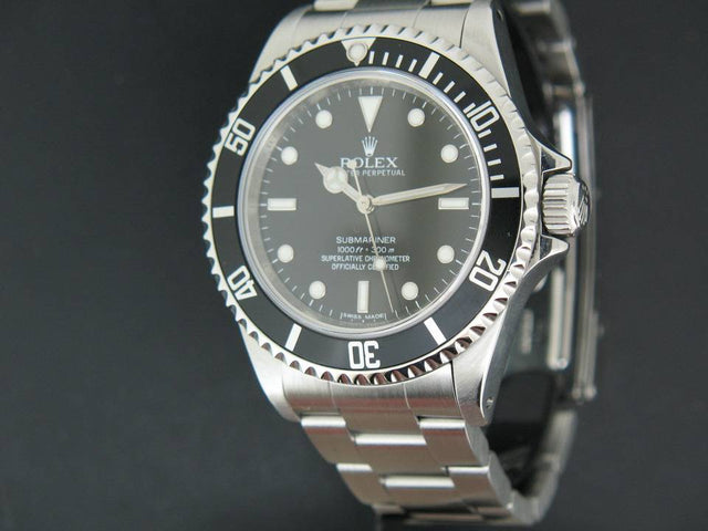 Rolex Oyster Perpetual Submariner No Date Four Lines