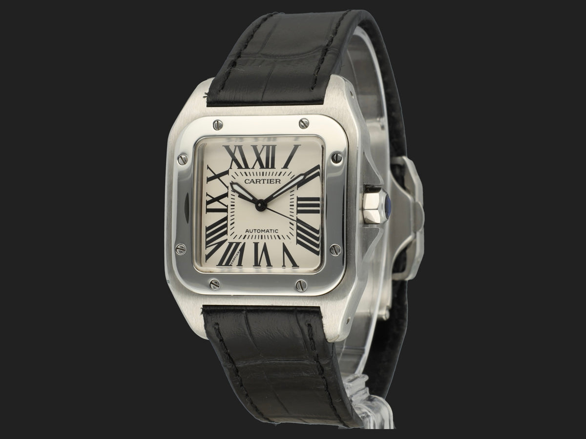 Cartier Santos 100 MM Automatic W20106X8 / 2878 (1)