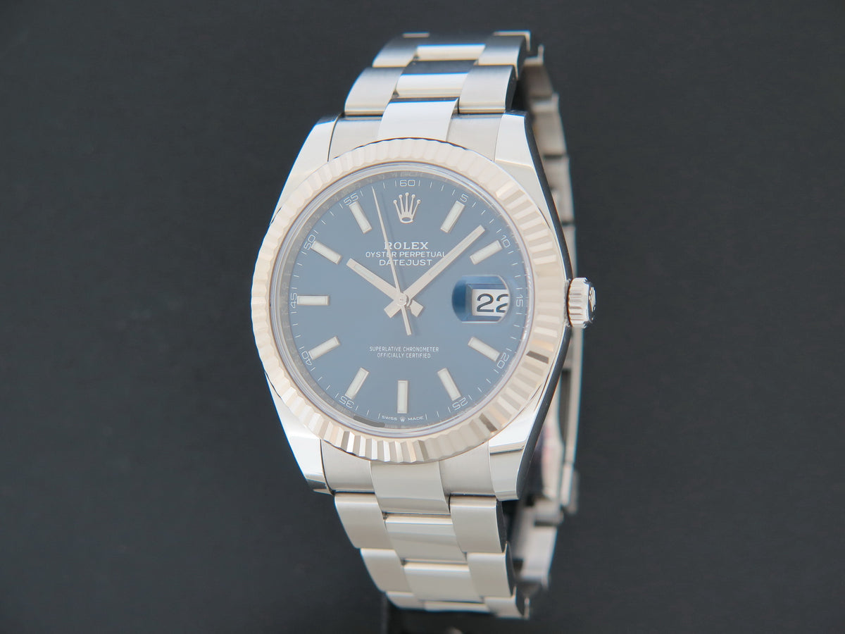 Rolex Datejust 41 Blue Dial 126334 (1)