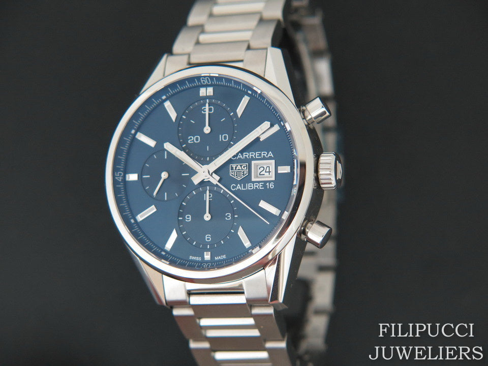 Tag Heuer Carrera Calibre 16 Automatic Chronograph NEW (1)
