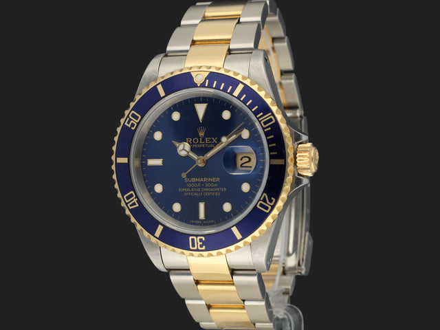 Rolex Submariner Date Gold/Steel Blue Dial
