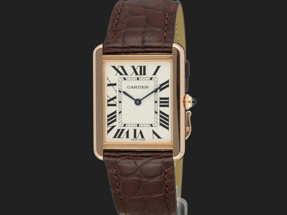 Cartier Tank Solo Large Rose Gold W5200025 / 3167 (1)