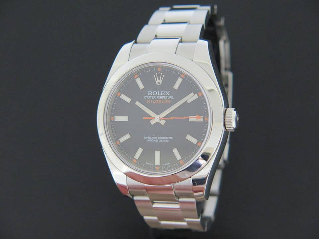 Rolex Oyster Perpetual Milgauss Black Dial