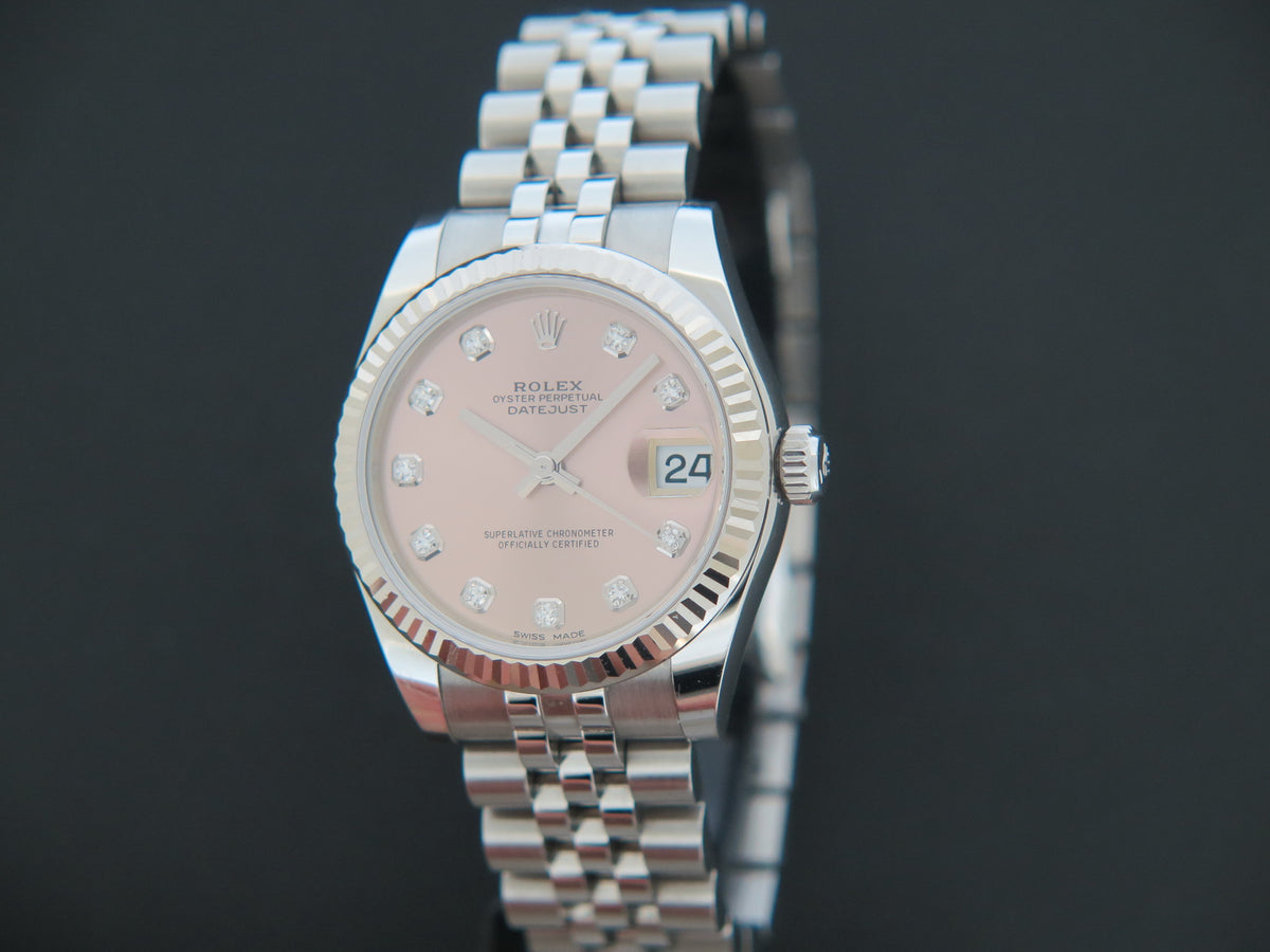 Rolex Datejust 31 Pink Diamond Dial 178274 (1)
