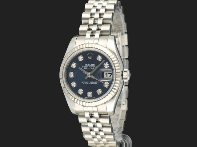 Rolex Lady-Datejust 26 Blue Diamond Dial