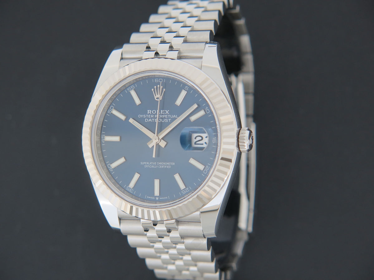 Rolex Datejust 41 Blue Dial 126334 NEW (1)