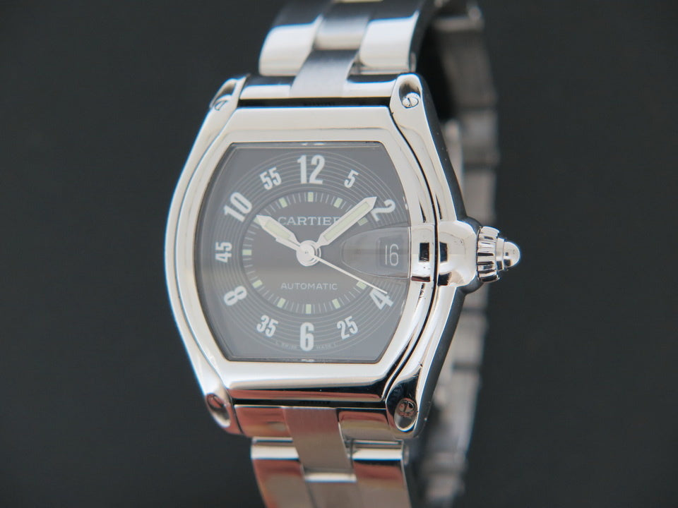 Cartier Roadster GM Automatic Black Dial GM 2510 (1)