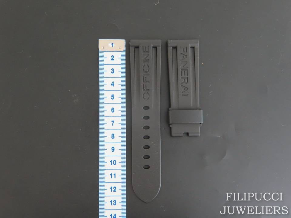 Panerai Rubber Strap 24 MM   (1)