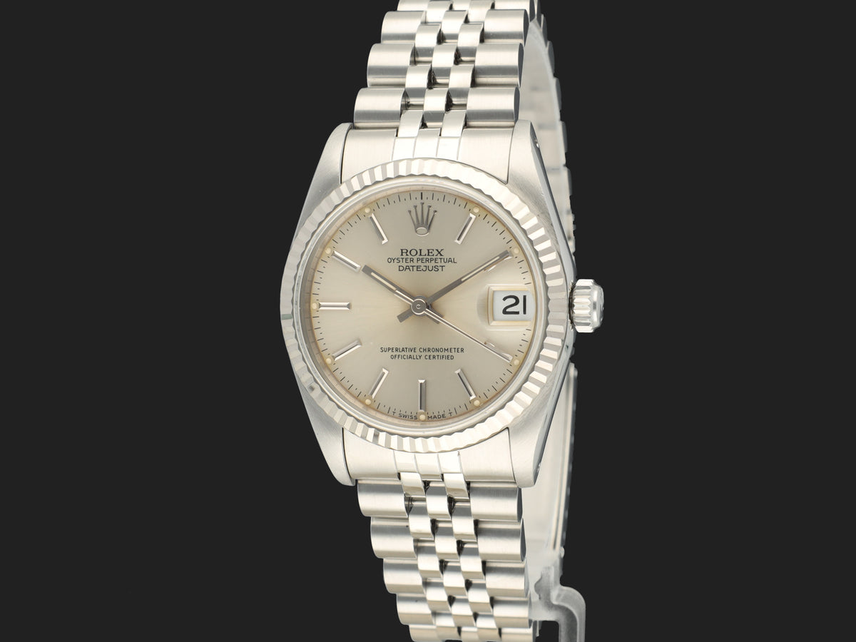 Rolex Datejust 31 Silver Dial 68274 (1)