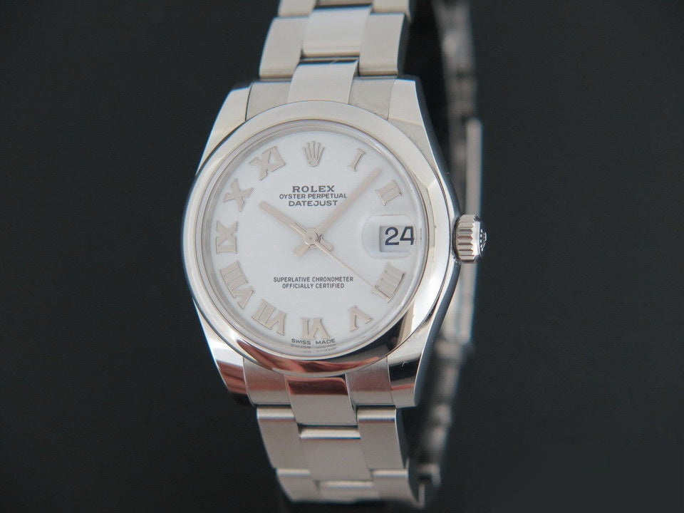 Rolex Datejust White Roman Dial 178240 (1)
