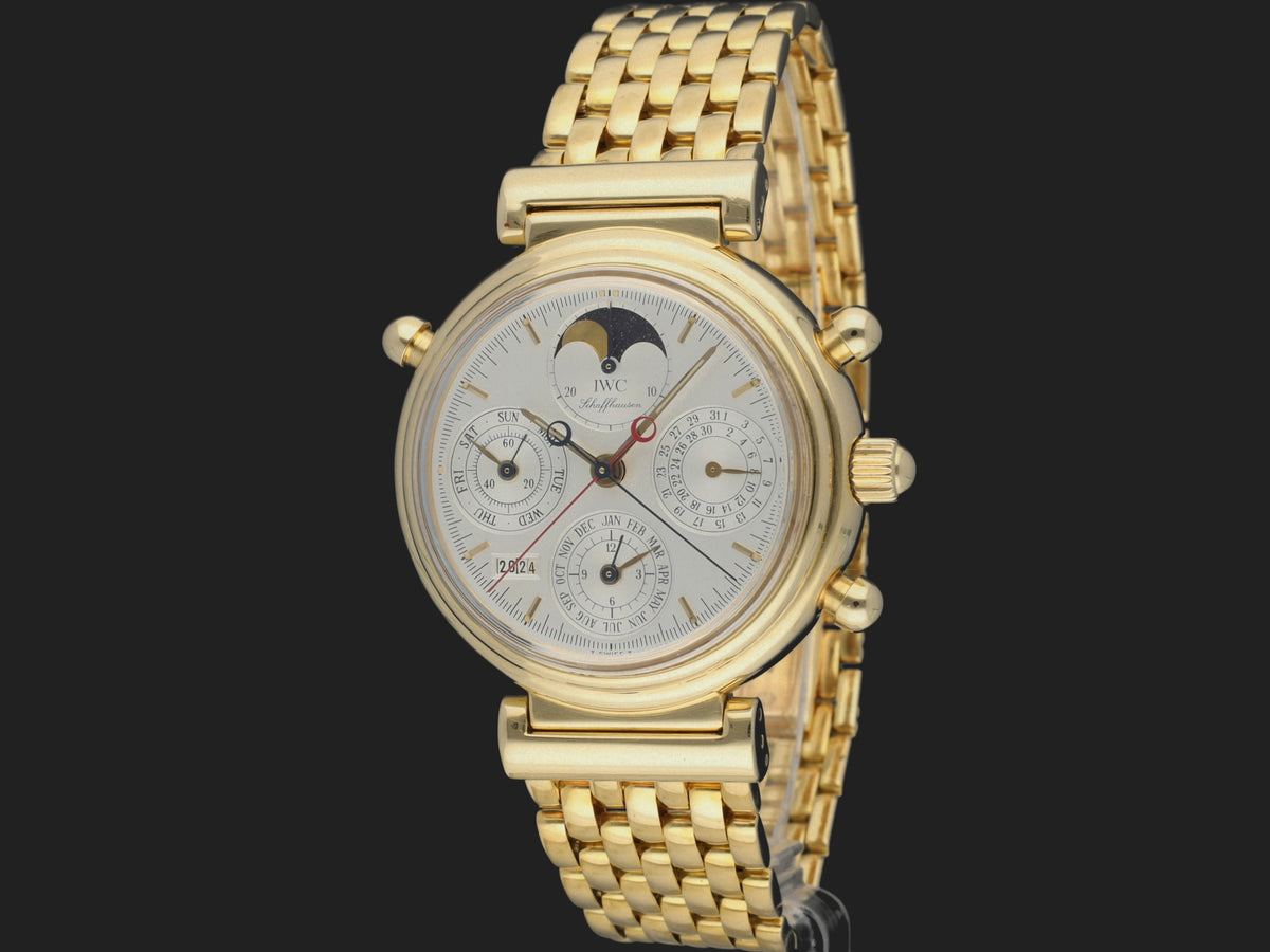 IWC Da Vinci Perpetual Calendar Rattrapante Yellow Gold IW3751 (1)