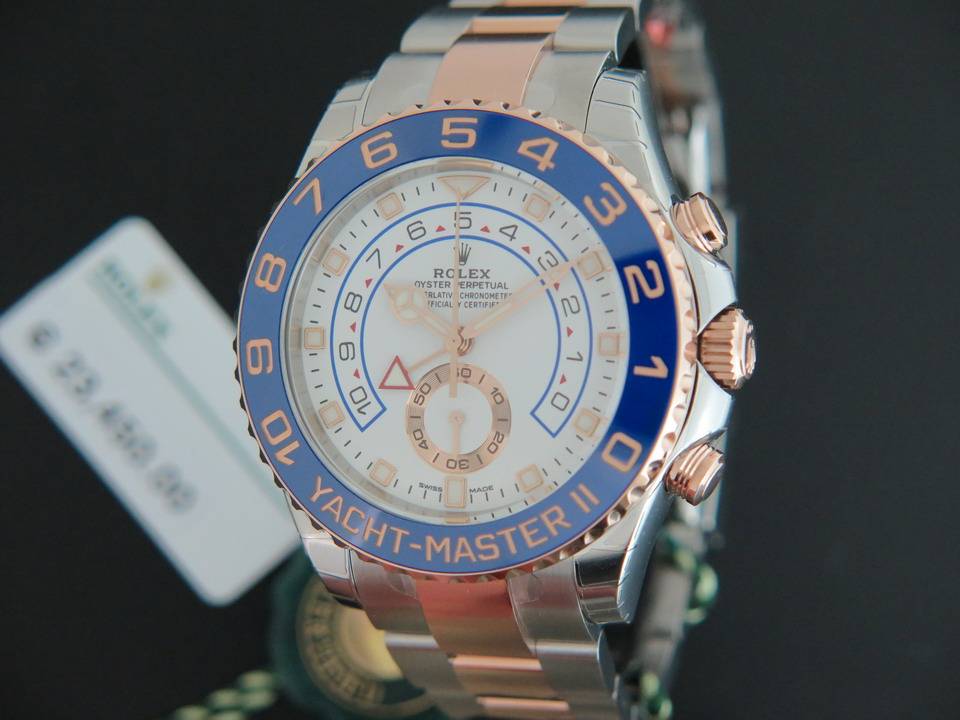 Rolex Yacht-Master II Regatta Everosegold/Steel 116681 NEW   (1)
