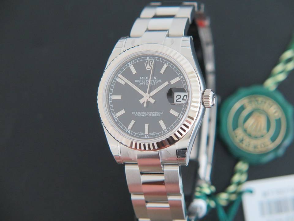 Rolex Datejust Black Dial 178274 NEW  (1)