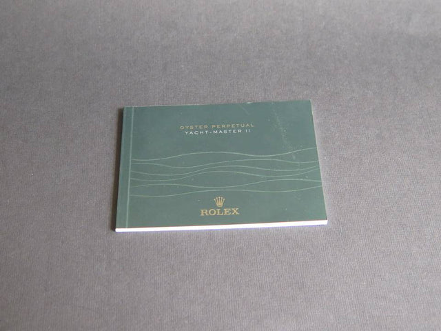 Rolex Yacht-Master II Booklet
