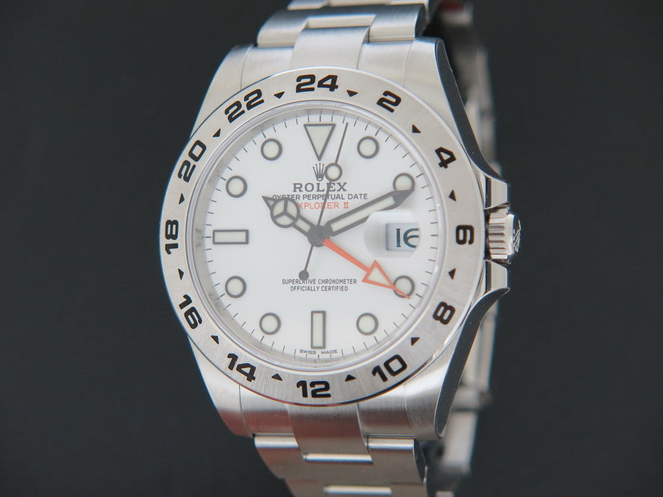 Rolex Explorer II White Dial 216570 NEW FULL STICKERS (1)