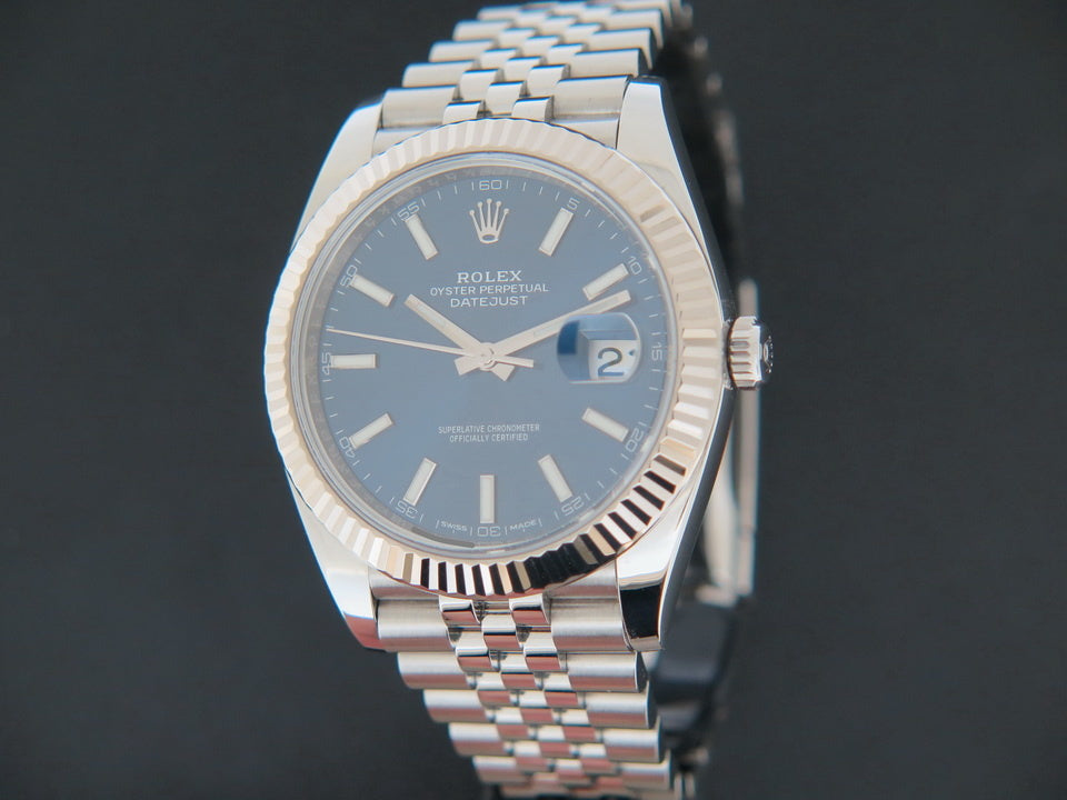 Rolex Datejust 41 Blue Dial 126334 (1)