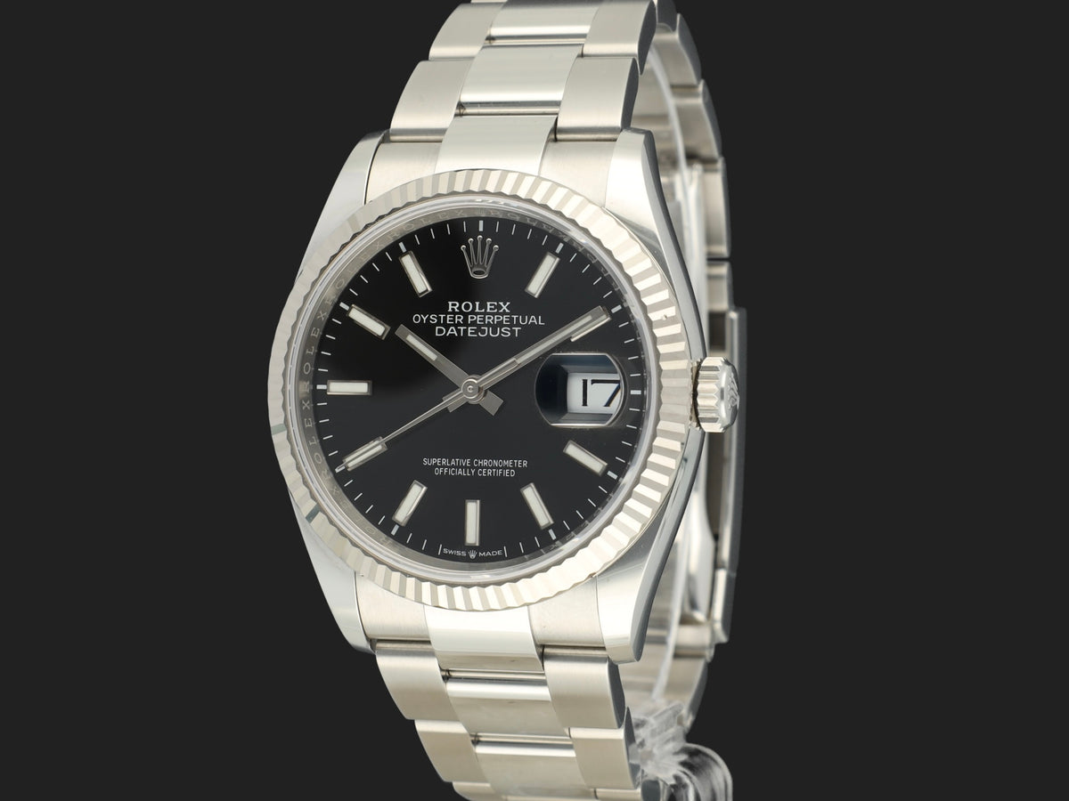 Rolex Datejust 36 Black Dial 126234  (1)
