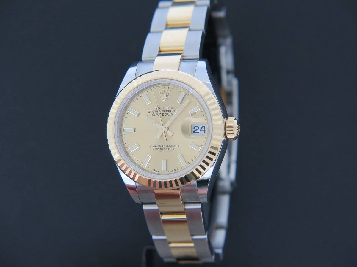 Rolex Lady-Datejust Gold/Steel Champagne Dial 279173 NEW (1)