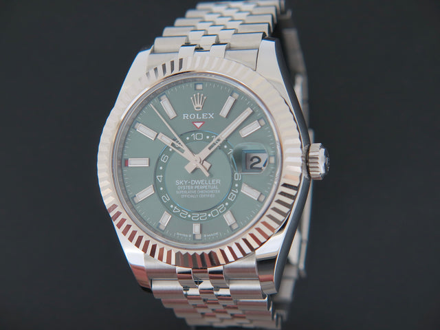 Rolex Sky-Dweller Mint Green Dial