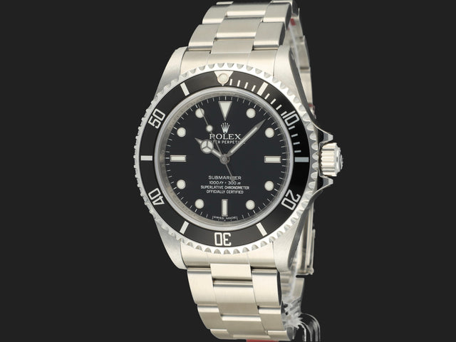 Rolex Submariner No Date Rehaut "4-Liner" FULL STICKERS